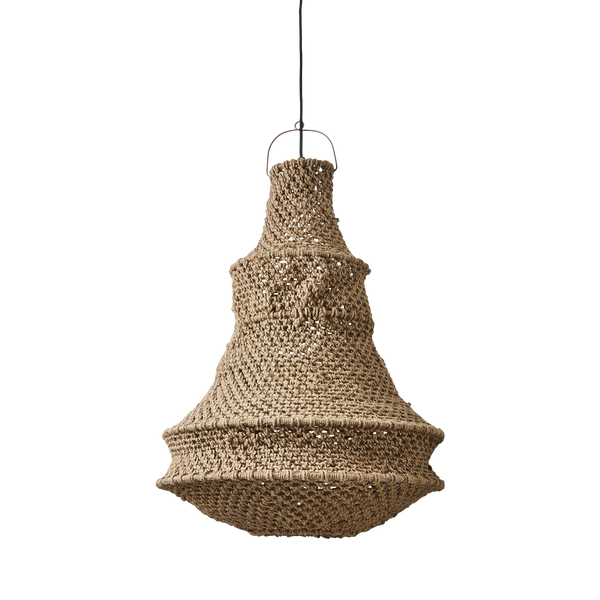 Nest Taklampa Ø50 H65/75cm Natur