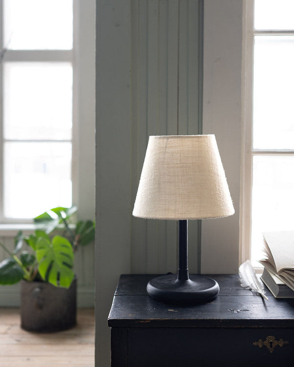 Karin Lampskärm D27 Linne Offwhite
