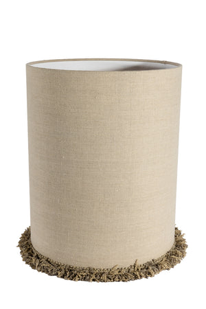 Cylinder Lampskärm Stor Natur
