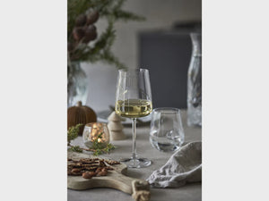 Lyngby Zero Vitvinsglas 43cl. 4-pack