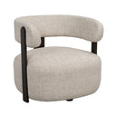 Jenison loungestol Brun ek, Rowico AB. Ljusbeige