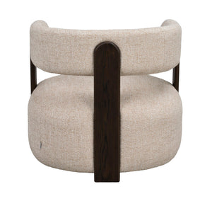 Jenison loungestol Brun ek