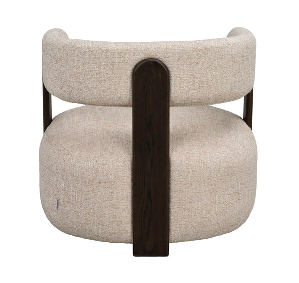Jenison loungestol Brun ek