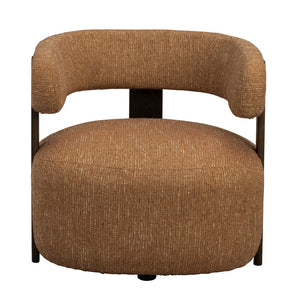 Jenison loungestol Brun ek