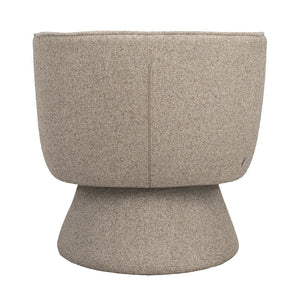 Shoreham fåtölj Beige tyg, snurr