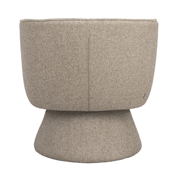 Shoreham fåtölj Beige tyg, snurr