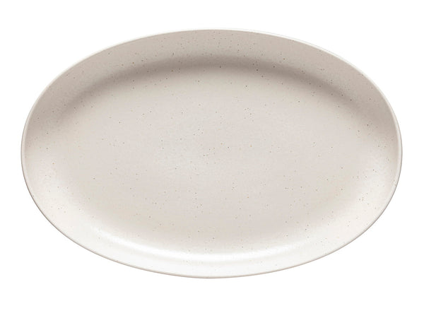 Serveringsfat oval Pacifica 41 x 26 cm Vanilla Keramik