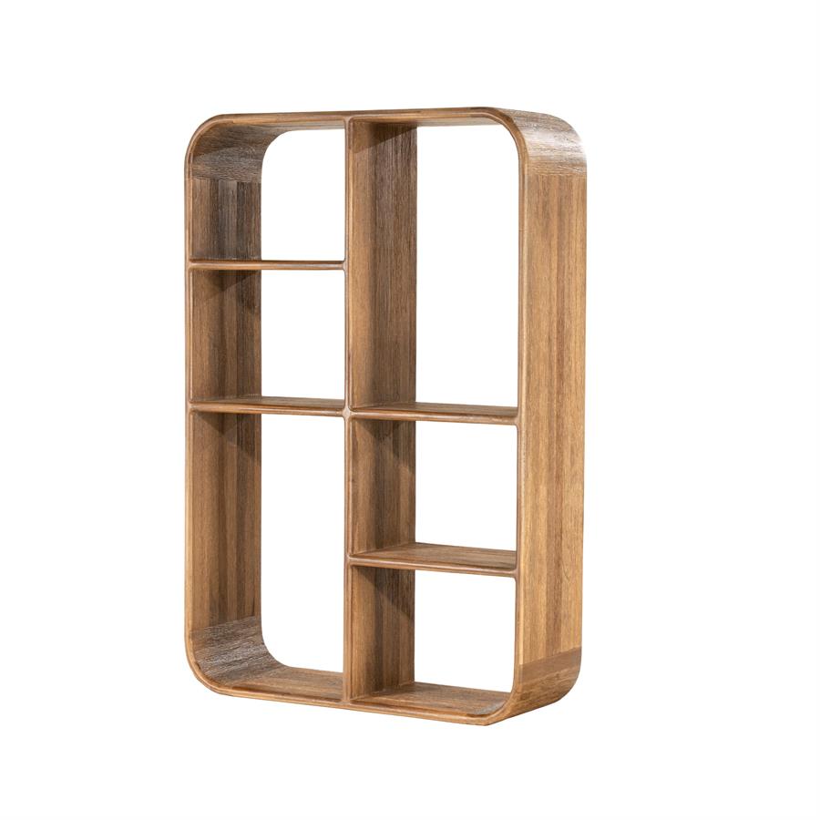 Cup & Co Vägghylla 90x20x64cm Teak/mdf. By-Boo