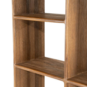 Cup & Co Vägghylla 90x20x64cm Teak/mdf