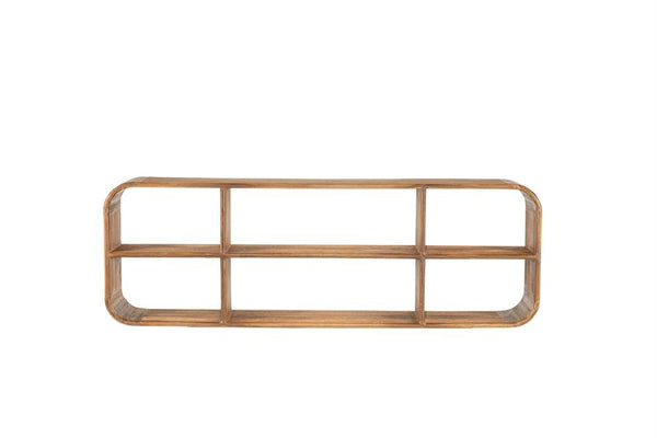 Cup & Co Vägghylla 120x20x40cm Teak/mdf