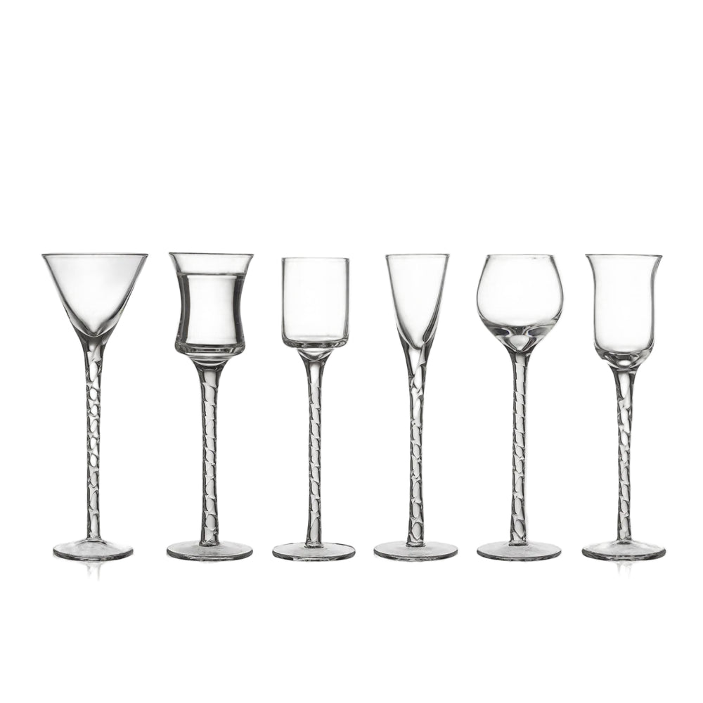 Snapsglas 6-pack Klar