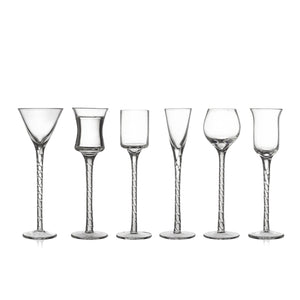 Snapsglas 6-pack Klar