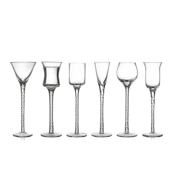 Snapsglas 6-pack Klar