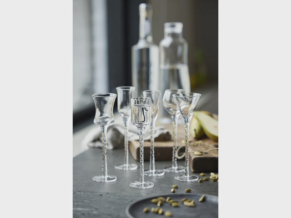 Snapsglas 6-pack Klar