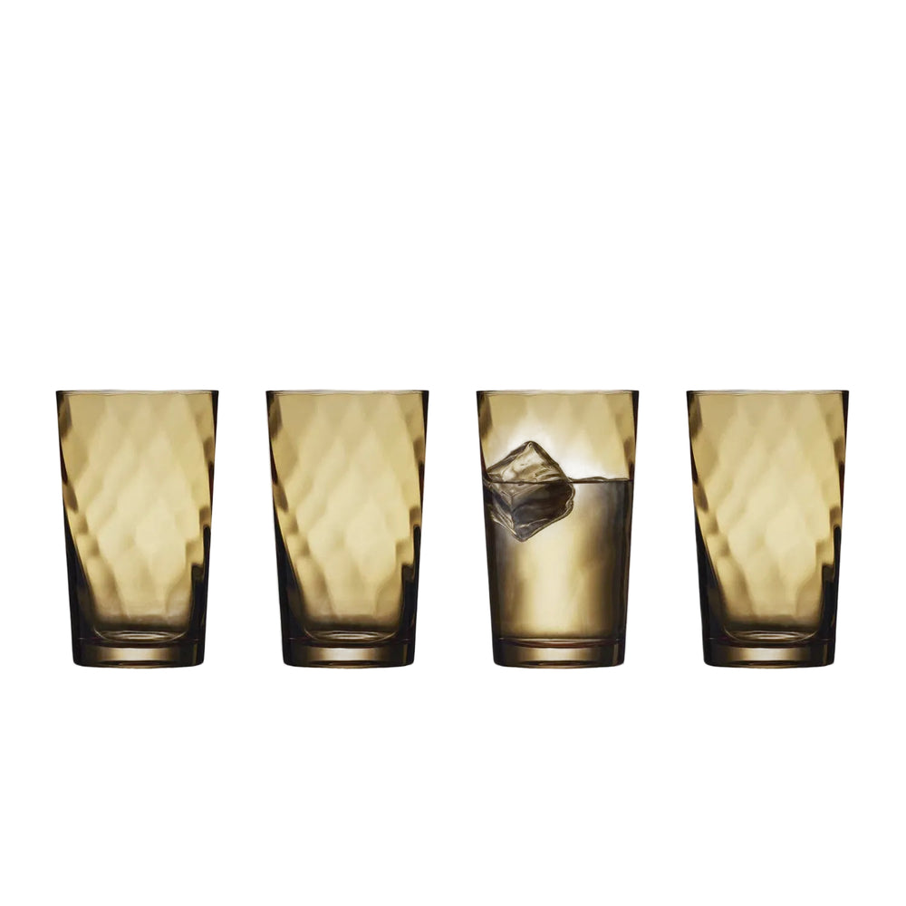 Vienna highballglas 45cl. 4-pack Amber