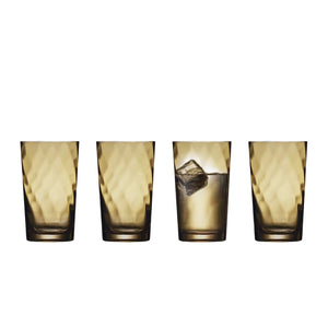 Vienna highballglas 45cl. 4-pack Amber