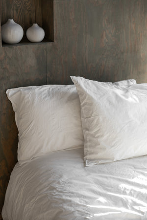 Crinkle Offwhite kuddfodral 50x60, miljöbild