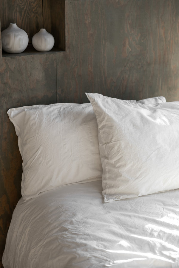 Crinkle Offwhite kuddfodral 50x60, miljöbild