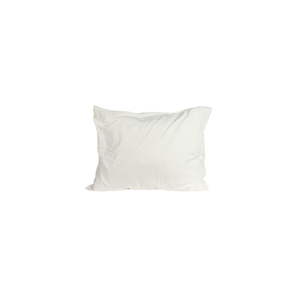 Crinkle Offwhite kuddfodral 50x60, produktbild, frontvy