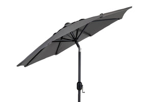 CAMBRE Parasoll Ø200cm Antracit/Antracit Tiltbart, vev.