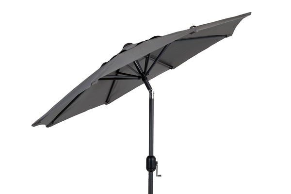 CAMBRE Parasoll Ø200cm Antracit/Antracit Tiltbart, vev.