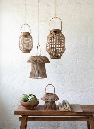 Dena Solcellslampa 24x32cm Natur