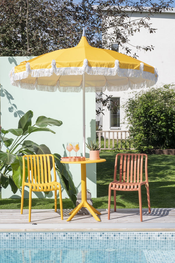 Santiago Parasoll Ø207 H240cm Gul