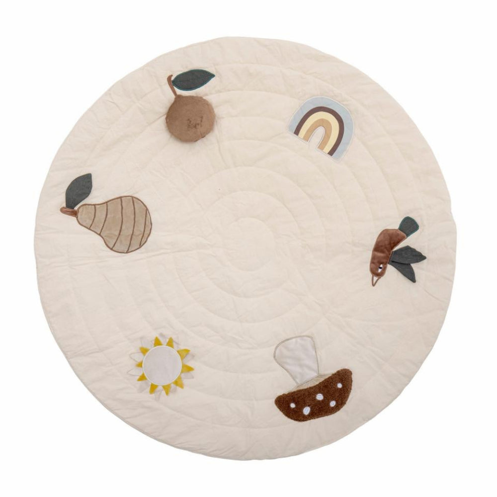 Agnes Lekmatta Ø100cm Bomull- miljöbild