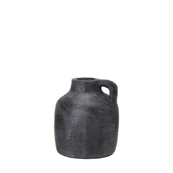 Baku Vas H15cm, Svartmelerad- produktbild