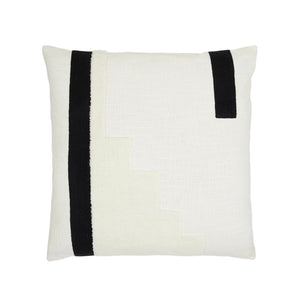 Bianca Kuddfodral 50x50cm svart och vit- produktbild
