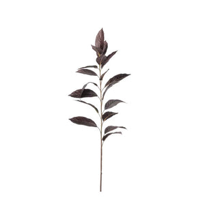 Blad kvist H100cm Burgundy- produktbild