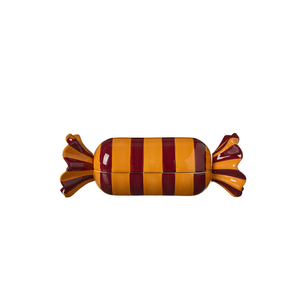 Candy Ask Vinröd/Orange 21x7x7cm- produktbild
