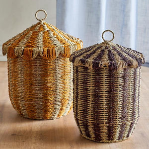 Cikkeline Korgset. sjögräs, Multi Ø37/32 H50/43cm- miljöbild på produkt