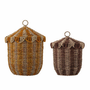 Cikkeline Korgset. sjögräs, Multi Ø37/32 H50/43cm- produktbild