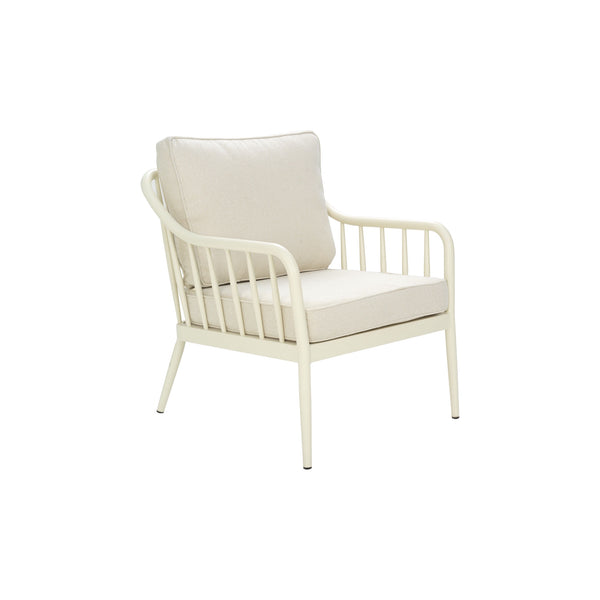 Coleville Fåtölj Pearl white/Dot beige