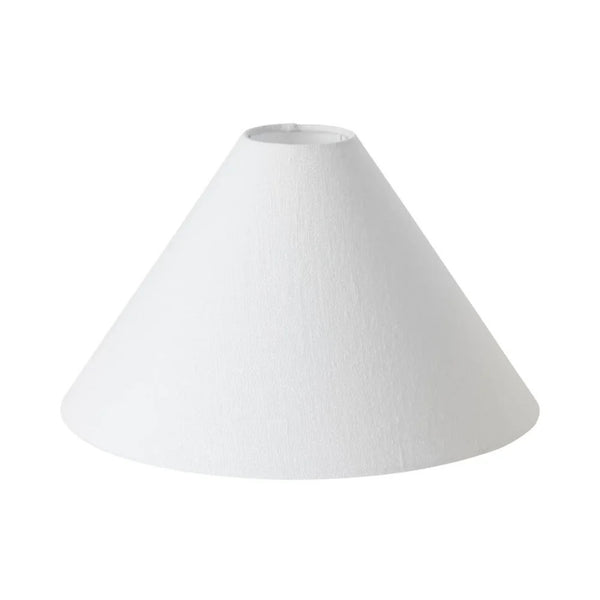 Qvist Lampskärm Conical 102 Linen White 30cm- produktbildvy ovanifrån
