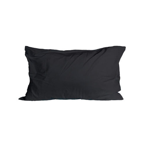 Crinkle Örngott 50x90cm phantom black- produktbild
