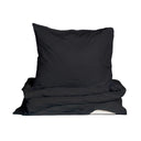Crinkle Påslakanset 150x210 + 50x60cm phantom black- produktbild
