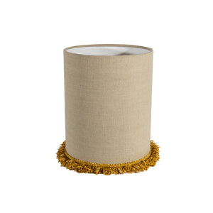 Cylinder Lampskärm Stor Senapsgul- produktbild