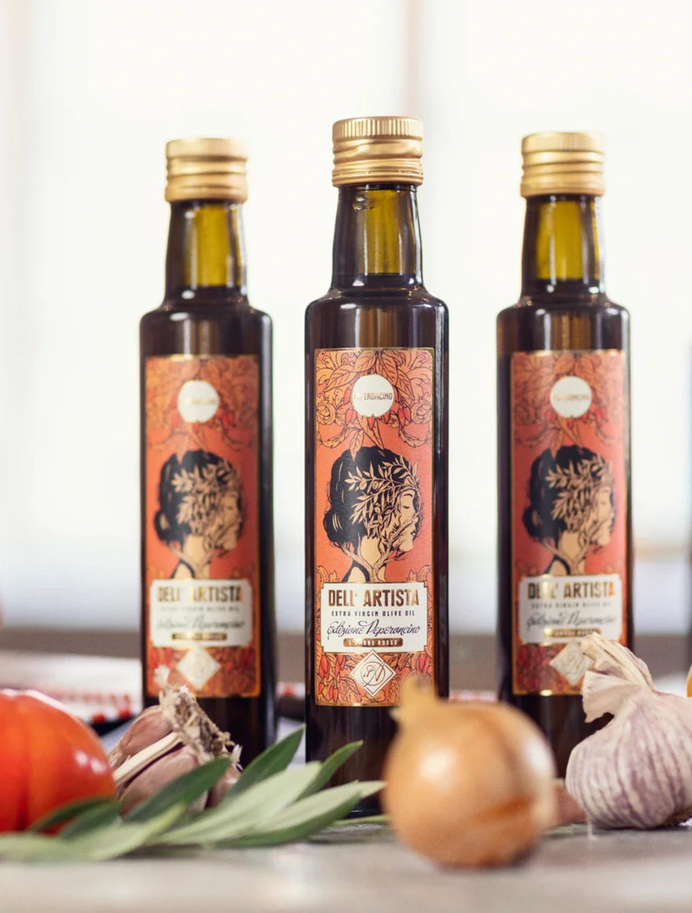 Dell`Artista Olivolja Peperoncino- produktbild