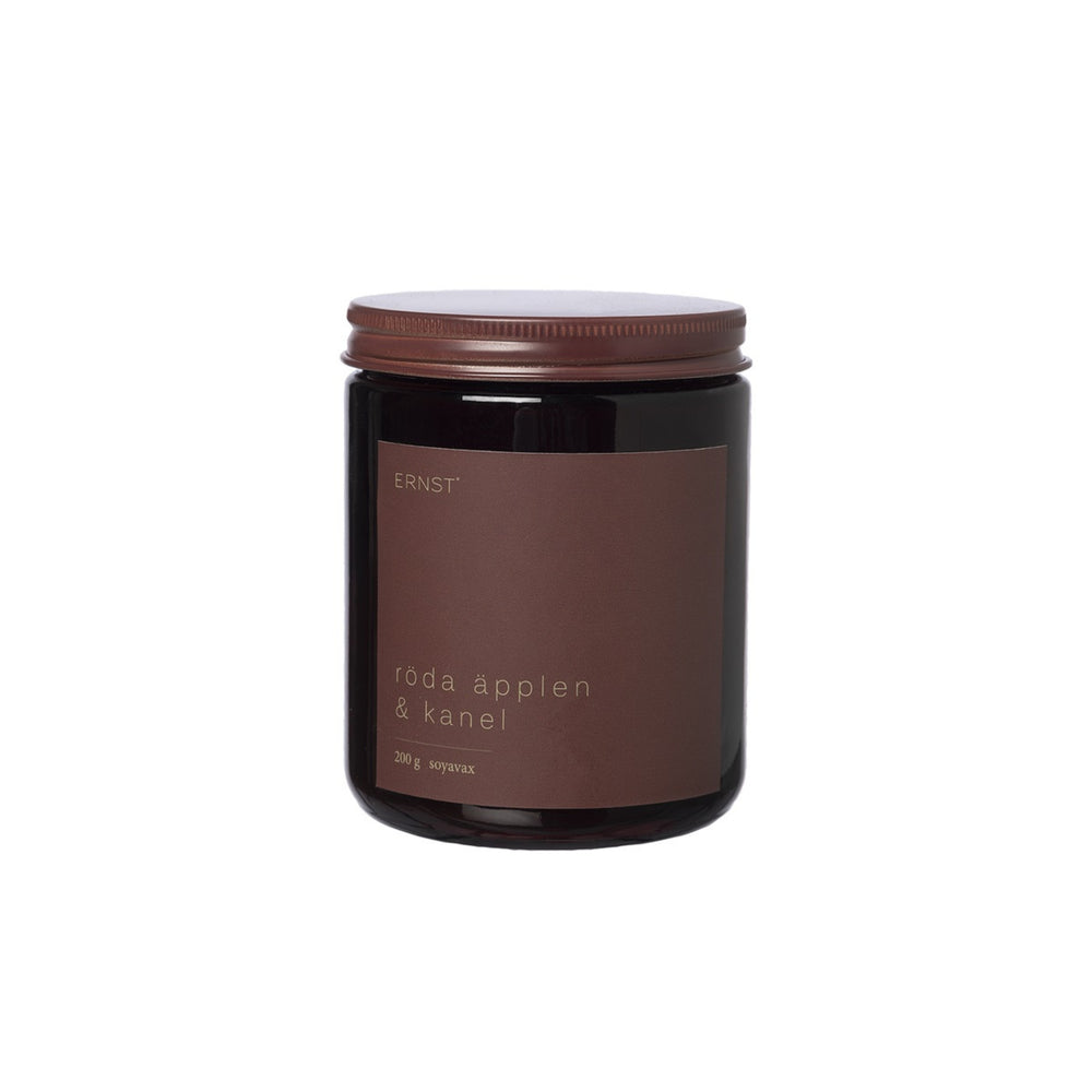 Doftljus Röda äpplen/kanel röd- produktbild