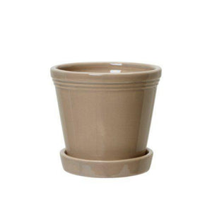 Emelina Kruka m fat 13x12cm Beige- produktbild
