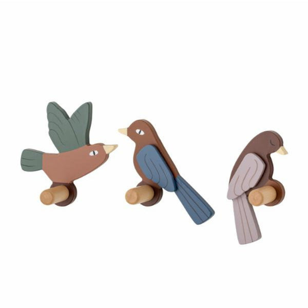 Lewi 3-pack Krokar fåglar, MDF- produktbild
