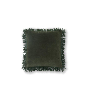 Frill Kuddfodral 50x50cm Sammet grön- produktbild
