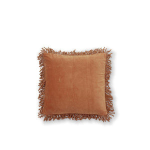 Frill Kuddfodral 50x50cm Sammet orange. produktbild