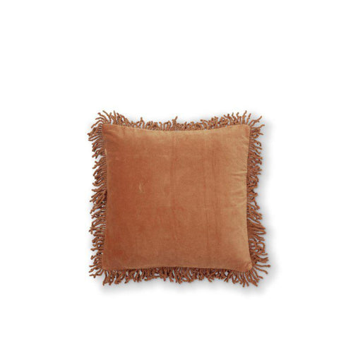 Frill Kuddfodral 50x50cm Sammet orange. produktbild