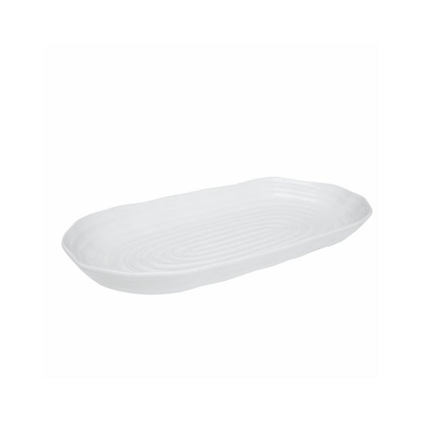 Fusaro Serveringsfat 49x25cm Vit- produktbild