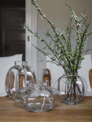 Glasvas Ø20 H23,5cm- miljöbild
