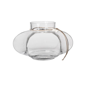 Glasvas Ø25 H16cm- produktbild
