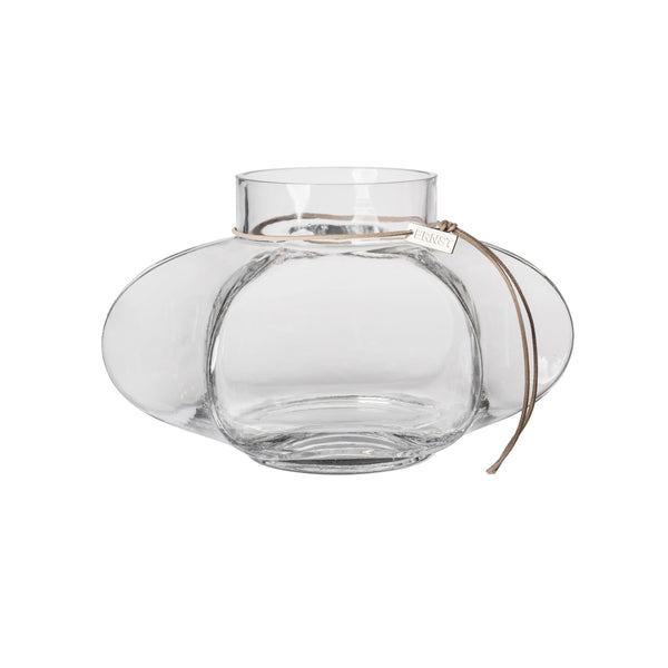 Glasvas Ø25 H16cm- produktbild